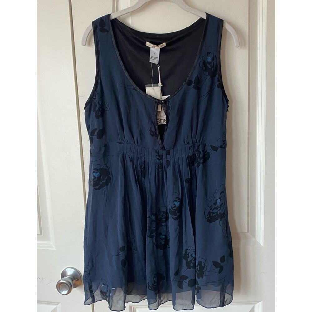 Kensie Navy Blue Floral Dress